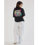 フラワークロスパッチTシャツ