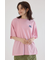 フラワークロスパッチTシャツ