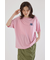フラワークロスパッチTシャツ
