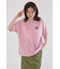 フラワークロスパッチTシャツ