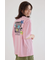 フラワークロスパッチTシャツ