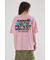 フラワークロスパッチTシャツ