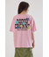 フラワークロスパッチTシャツ