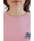 フラワークロスパッチTシャツ