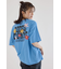 フラワークロスパッチTシャツ