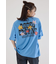 フラワークロスパッチTシャツ
