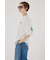 フェイクレイヤードスクリプトロゴ Tシャツ