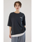 フェイクレイヤードスクリプトロゴ Tシャツ