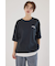 フェイクレイヤードスクリプトロゴ Tシャツ