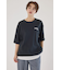 フェイクレイヤードスクリプトロゴ Tシャツ