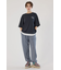 フェイクレイヤードスクリプトロゴ Tシャツ