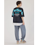 フェイクレイヤードスクリプトロゴ Tシャツ