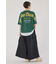 フェイクレイヤードスクリプトロゴ Tシャツ