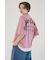 フェイクレイヤードスクリプトロゴ Tシャツ