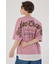 フェイクレイヤードスクリプトロゴ Tシャツ