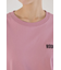 フェイクレイヤードスクリプトロゴ Tシャツ