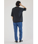 メンズCURVE LOGOコンビニットトップス