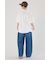 ワッフルコンビカットトップス