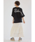 BIG LOGO5分袖ニットトップス