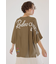 BIG LOGO5分袖ニットトップス