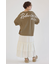 BIG LOGO5分袖ニットトップス