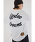 カラーステッチVネック5分袖Tシャツ