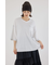 カラーステッチVネック5分袖Tシャツ