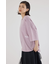 カラーステッチVネック5分袖Tシャツ