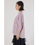 カラーステッチVネック5分袖Tシャツ