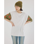 FLOWERクロシェドッキングTシャツ