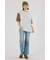 FLOWERクロシェドッキングTシャツ