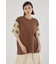 FLOWERクロシェドッキングTシャツ