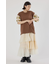 FLOWERクロシェドッキングTシャツ