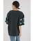 FLOWERクロシェドッキングTシャツ
