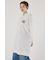 Right shoulder LOGOパーカーワンピース
