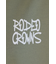 Right shoulder LOGOパーカーワンピース