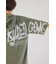 Right shoulder LOGOパーカーワンピース