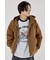 【UNISEX】ワークフーデッドジャケット