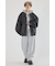 【UNISEX】ヴィンテージフェイクレザーブルゾン