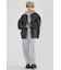 【UNISEX】ヴィンテージフェイクレザーブルゾン