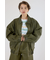 【UNISEX】ヴィンテージフェイクレザーブルゾン