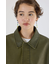 【UNISEX】ヴィンテージフェイクレザーブルゾン