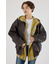 【UNISEX】ヴィンテージフェイクレザーブルゾン