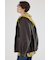 【UNISEX】ヴィンテージフェイクレザーブルゾン
