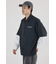 バックロゴレイヤードシャツ
