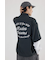 バックロゴレイヤードシャツ
