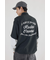 バックロゴレイヤードシャツ