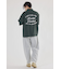バックロゴレイヤードシャツ