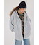 【UNISEX】エンボスBIG ZIPパーカー