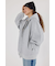 【UNISEX】エンボスBIG ZIPパーカー